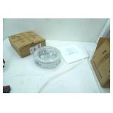 NEW 2ct Modern LED Flush Mount Chandeliers