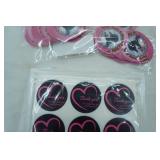 Fragile Handle With Care Stickers & Thank You Stickers