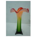 Vintage Murano Art Glass Vase. "Jack-in-the-Pulpit"