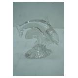 Lenox Crystal Dolphin Figurine 6.5"