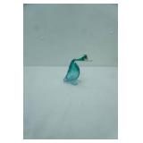 Hand-Blown Murano Art Glass Duck/Goose Figurine