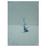 Murano Glass Fish Sculpture. (made in Italy sticker)
