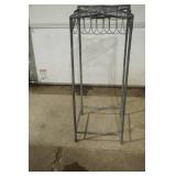 Decorative Metal Plant Stand 30" tall. Celtic Knot Design.