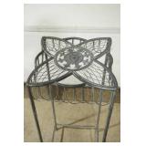 Decorative Metal Plant Stand 30" tall. Celtic Knot Design.