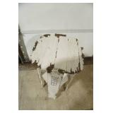 Vintage Repurposed Wood Side Table