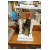 Decorative Lantern with Gnome Figurine