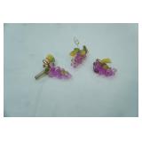 Vintage Acrylic grape Clusters