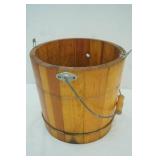 Vintage Wooden ice cream bucket