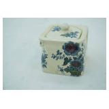 Vintage Charlotte Burleigh Ironstone Burslem Teapot w/Floral Design