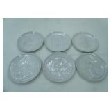 Vintage Frankoma Collectible Christmas Plates.