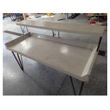 Four Sol-O-Matic Fiberglass Laundry-Folding Tables