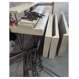 Four Sol-O-Matic Fiberglass Laundry-Folding Tables
