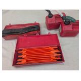Safety Triangles and Gasoline Containers Set