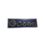 1966 Special Mint Set: 5 Uncirculated Coins, 40% Silver Half Dollar. Celebrating 60 years in 2026.