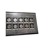 First 10 years of Washington Silver Quarters Collection