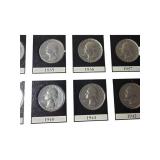 First 10 years of Washington Silver Quarters Collection