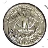 1963 George Washington Quarter - MS-69 grade.