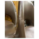 Set of 12 Brown Swivel Chairs (597835)