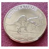 Spinosaurus 1 oz Copper Round