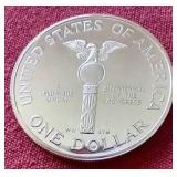 1989 Congress Commemorative Silver Dollar