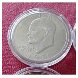 (4) Eisenhower Dollars