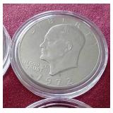 (4) Eisenhower Dollars