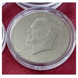(4) Eisenhower Dollars