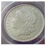 1921 Morgan Dollar - ANACS MS63