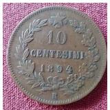 1894 Italy 10 Centesimi