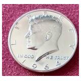 1964 Proof Kennedy Half Dollar