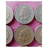 (9) Indian Pennies