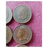 (9) Indian Pennies