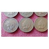(9) Indian Pennies