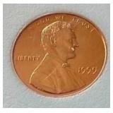 (2) Slabbed Modern Coins