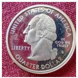 2005-S Silver Proof Oregon Quarter