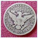 (2) Barber Half Dollars