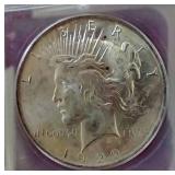 Nice 1922 Peace Dollar - ICG MS65