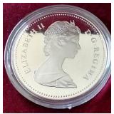 1982 Canada Proof Silver Dollar