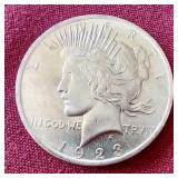 1923 Peace Dollar