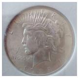 1923 Peace Dollar - SGS MS66