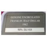 1962 Uncirculated Franklin Half Dollar