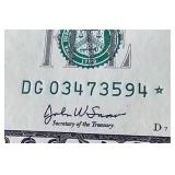 Uncut Strip of (4) 2003 $5 Star Notes - Very Cool!