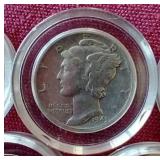 (5) Mercury Dimes
