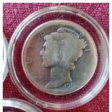 (5) Mercury Dimes