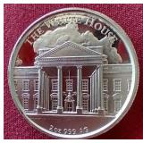 Ultra High Relief Donald Trump 2 oz Silver Round