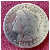 1881-S Morgan Dollar