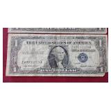 (2) Silver Certificate $1 Notes