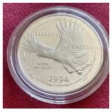 1994-W P.O.W. Commemorative Silver Dollar