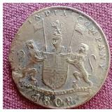 Really Cool 1808 East India Company X Cash Shipwreck Coin