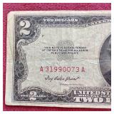 1953 Red Seal $2 Note